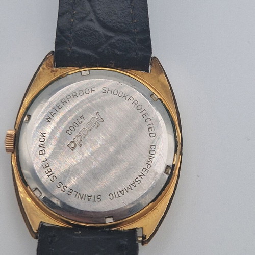 Nivada Compensamatic 17 Rubis manual-wind watch used, vintage style