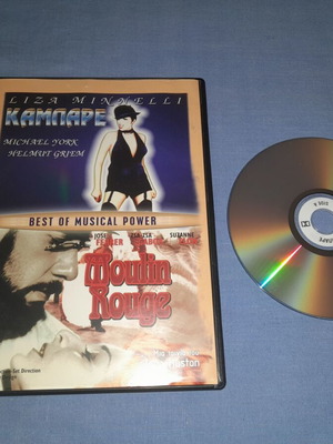 DVD Καμπαρέ και Moulin Rouge μεταχειρισμένο, αισθηματικό, με υπότιτλους