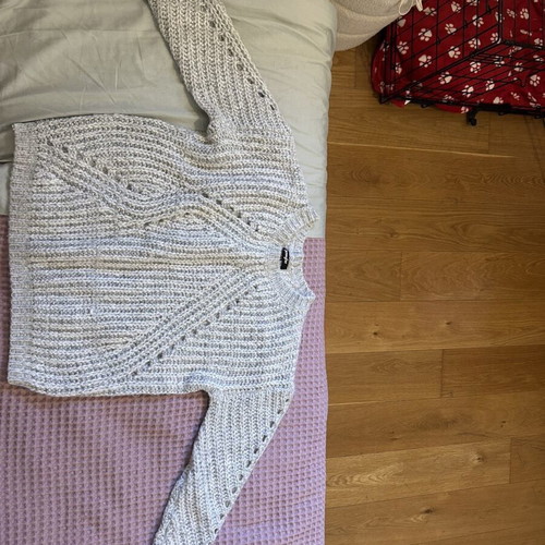 Grey pullover sweater, size M / 38 / 10
