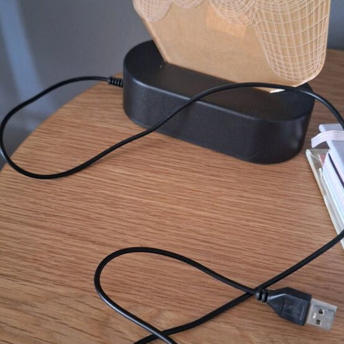 Playstation lamp with USB like new, multicolor lighting
