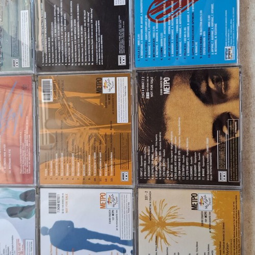 Metro magazine 15 CD set used, entechno genre
