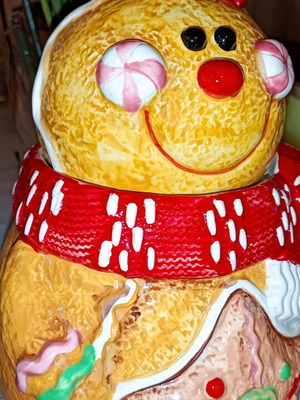 Ceramic cookie jar new MARVA 24×16 cm