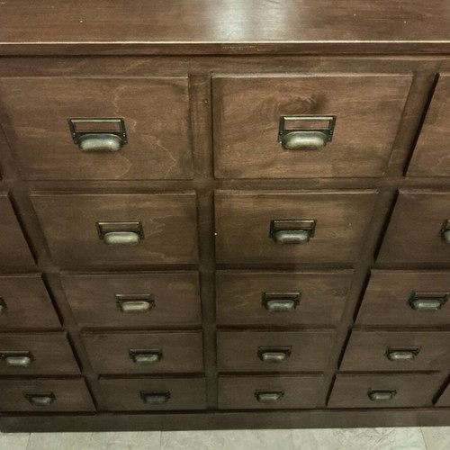 Decorative furniture made of birch wood