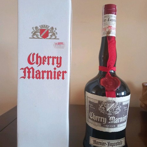 Cherry Marnier liqueur 1968 sealed, like new
