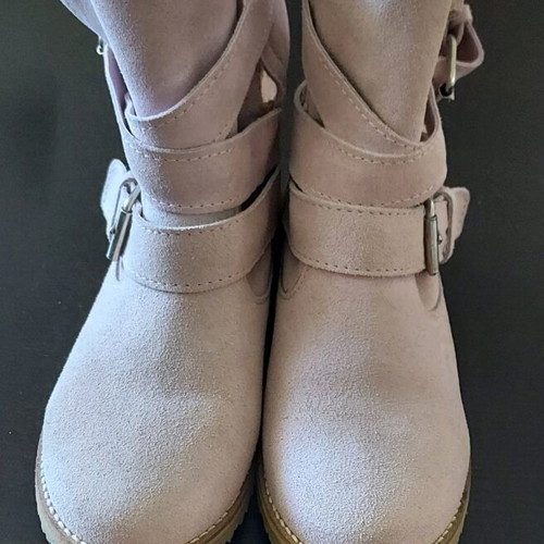 Grumman ankle boots size 36 used, pink