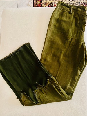 Linen boho style pants