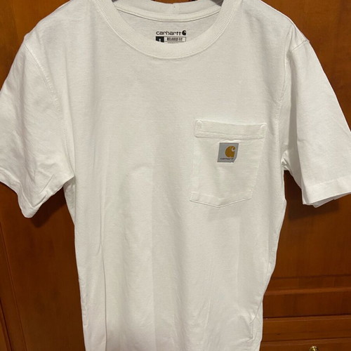 Carhartt Wip men's white t-shirt like new, size S