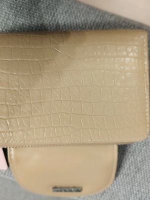 Doca wallet beige new 14×9×4cm