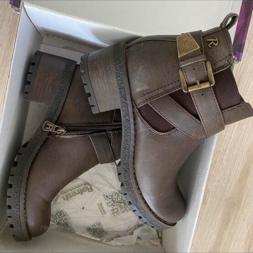 Refresh ankle boots used, brown, size 36