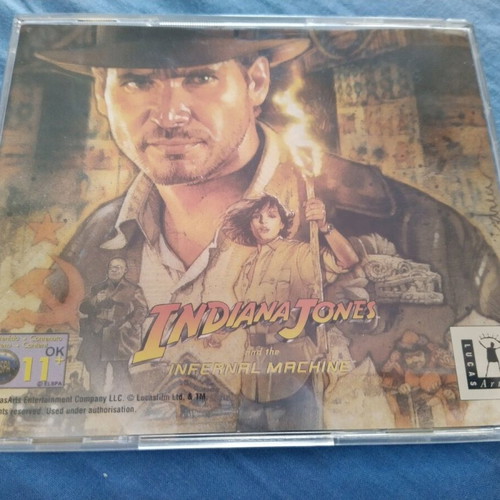 Indiana Jones And The Infernal Machine PC like new