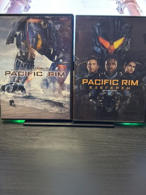 Pacific Rim 1-2 DVD used with Greek subtitles