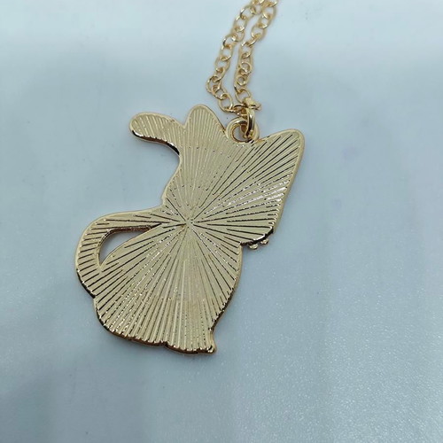 Sailor Moon Luna necklace with enamel like new