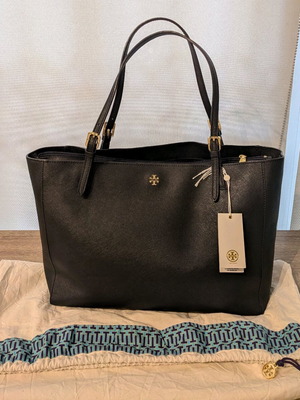 Tory Burch μεγάλη tote τσάντα, πολύ καλή κατάσταση, μπλε