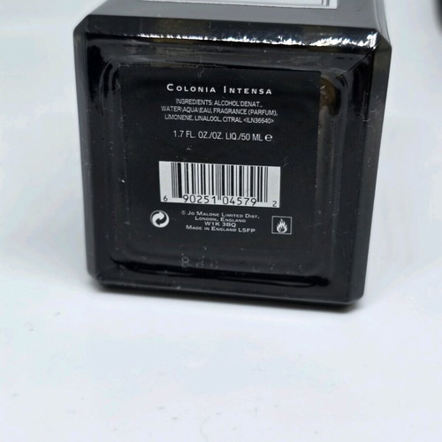 Jo Malone Oud & Bergamot Cologne Intense 50ml like new