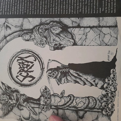 Scream The Compilation vinyl used, rock