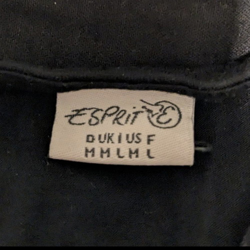 Esprit dress black simple like new, size M/L
