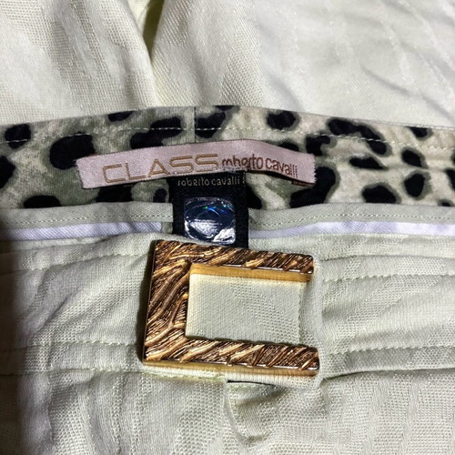 Roberto Cavalli skirt like new, size L, lemon-light green