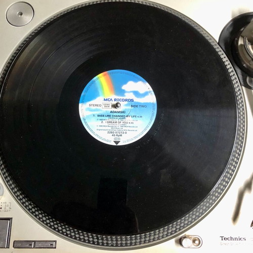 Adamski Killer Vinyl 12" 45 RPM used, electronic