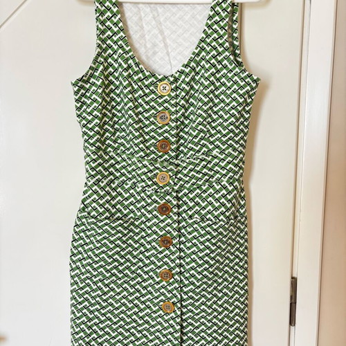 slim fit dress slacks Green Sequined Juicy Couture Mini Dress