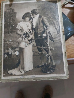 Rare lithograph before 1900 used condition