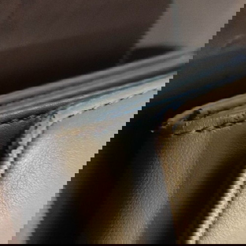 Folli Follie khaki wallet with minor wear used