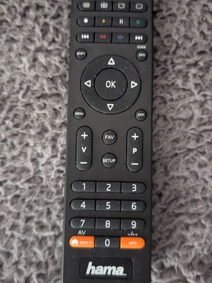 HAMA Universal Τηλεχειριστήριο 4in1 Καινούργιο για TV, DVD, Δέκτες