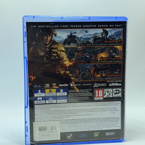 Call of Duty Black Ops 4 PS4 used action adventure game