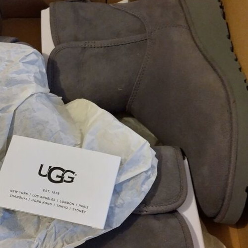 UGG Kristin ankle boots new, gray, size 36