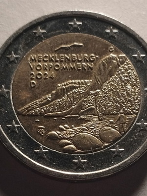 Αναμνηστικό διευρο Γερμανίας 2024 σαν καινούργιο
