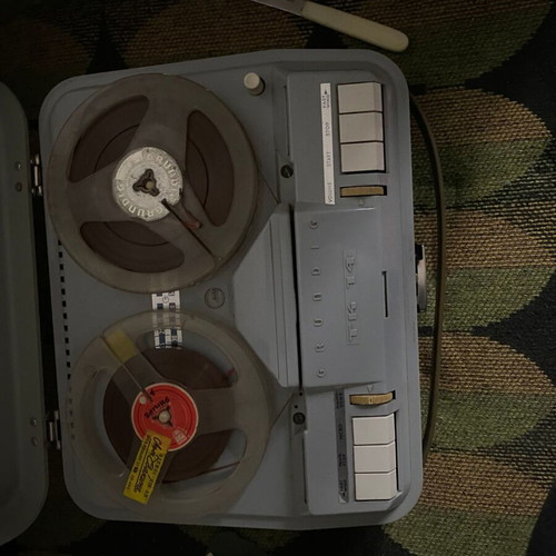 Grundig TK 14 reel-to-reel tape recorder used