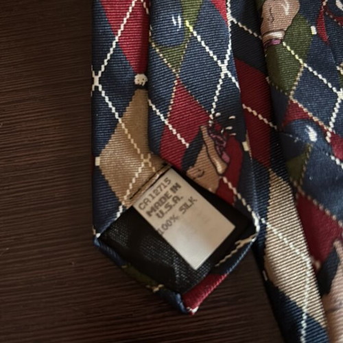 Spencer&Lowe men's silk tie like new, multicolor