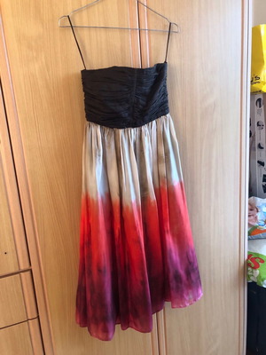 Zara strapless dress used for evening wear