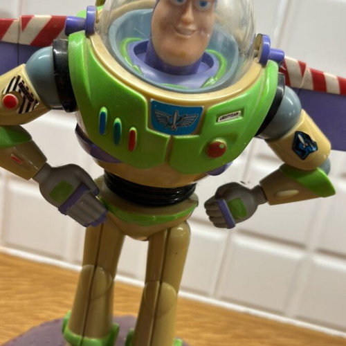Vintage Toy Story electronic piggy bank used with voice functions