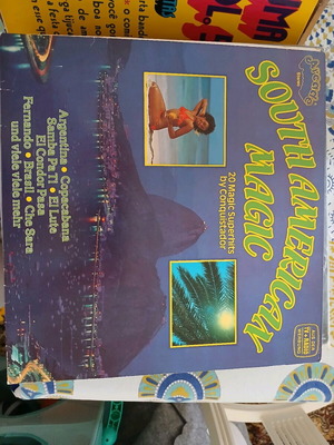 Latin vinyl records used, South American Magic, Hawaii, Los Paraguayos