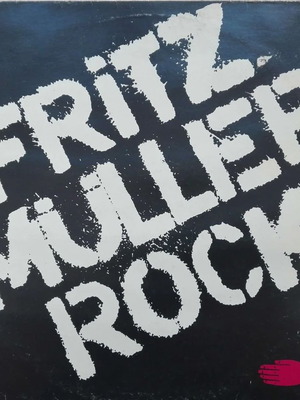 Fritz Müller Rock LP album like new, electronic
