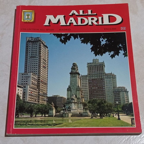 All Madrid English Tourist Guide like new