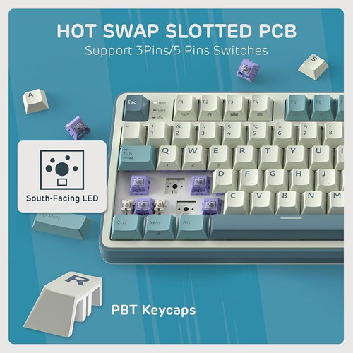 RK Royal Kludge S98 wireless mechanical keyboard new