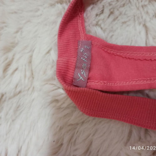 Ysatis women's pink top medium like new