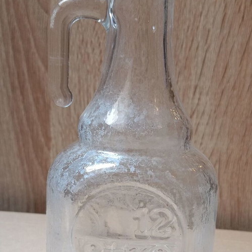 Glass Promotional Carafe "ΟΥΖΟ 12" used