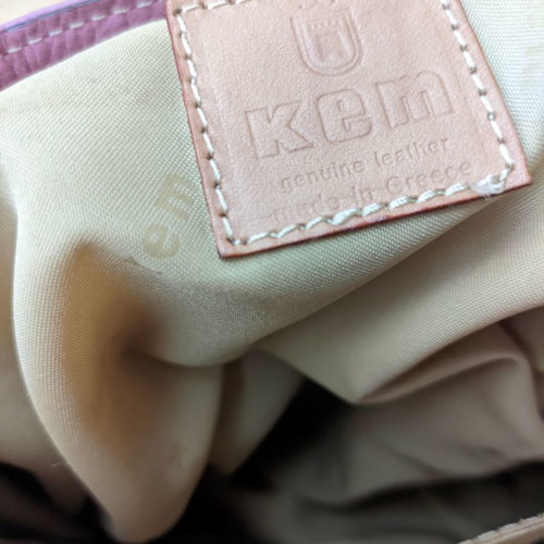 KEM shoulder bag genuine leather used