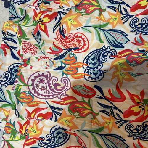 Dress new, colorful, viscose, size XL