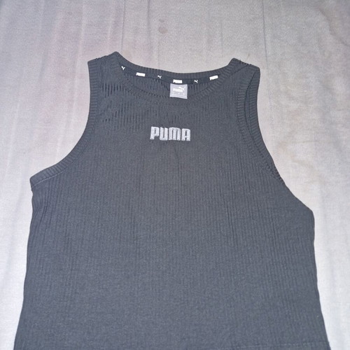 Puma tank top new, size M, black