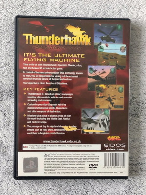 Thunderhawk PlayStation 2 used with manual