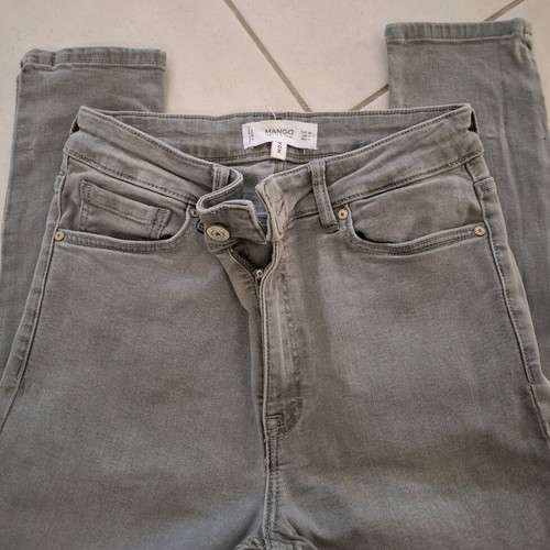 Mango jeans set used, size 36, grey and black