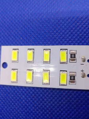 USB LED πάνελ 5V με 8 SMD 5730 LED και Micro USB