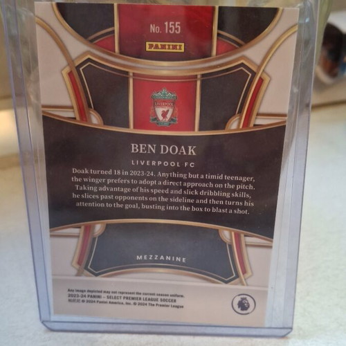 Ben Doak RC card Panini Select 2024