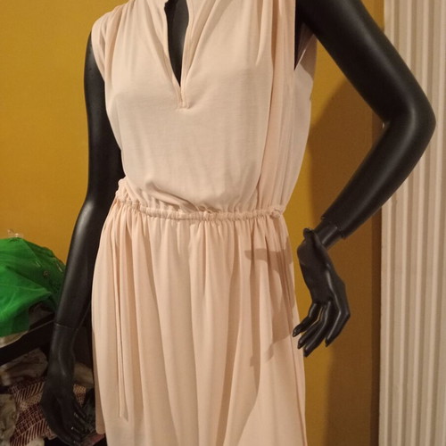 Club Monaco dress new, elastic with double skirt, size S/M, pink