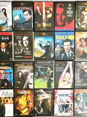 DVD movie collection used, pack of 20 films with subtitles