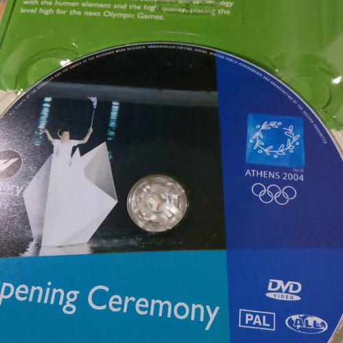Athens 2004 Olympic Games collectible DVD box set like new