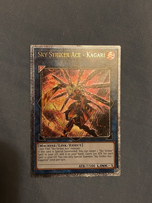 Sky Striker Ace - Kagari Ultimate Rare κάρτα Yu-Gi-Oh!